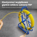 Extralink Pilot do przeciągania kabli Pilot 3.8mm 15m włókno szklane FRP, śr. 3,8mm, dł. 15m, żółty