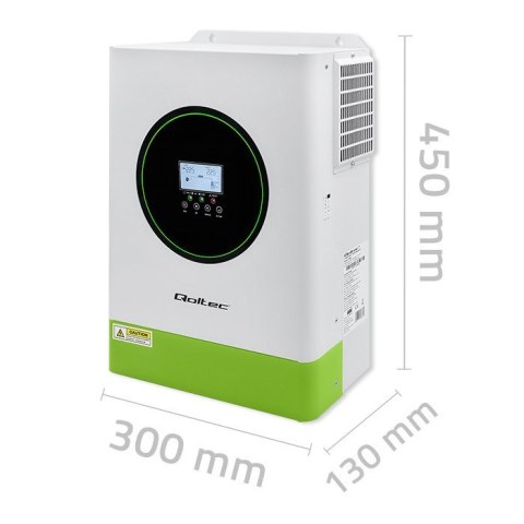 Hybrydowy inwerter solarny Off-Grid 6200W | 120A | 48V | MPPT | BMS | Sinus | opcja Wi-Fi | Power Factor 1.0 Hybrydowy inwerter solarny Off-Grid 6200W | 120A | 48V | MPPT | BMS | Sinus | opcja Wi-Fi | Power Factor 1.0