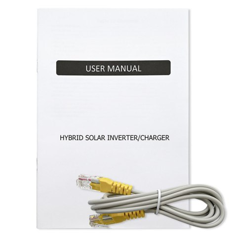 Hybrydowy inwerter solarny Off-Grid 6200W | 120A | 48V | MPPT | BMS | Sinus | opcja Wi-Fi | Power Factor 1.0 Hybrydowy inwerter solarny Off-Grid 6200W | 120A | 48V | MPPT | BMS | Sinus | opcja Wi-Fi | Power Factor 1.0