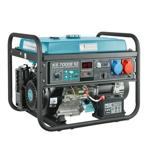 KÖNNER & SÖHNEN AGREGAT/GENERATOR BENZYNOWY 5,0kW 230/400V ROZRUCH ELEKTRYCZNY AVR VST KS7000E-1/3 KÖNNER & SÖHNEN AGREGAT/GENERATOR BENZYNOWY 5,0kW 230/400V ROZRUCH ELEKTRYCZNY AVR VST KS7000E-1/3