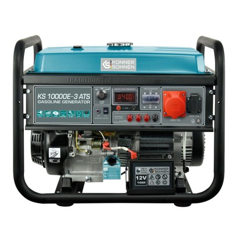 KS GENERATOR BENZYNOWY KS 10000E-3 ATS 230/400V, ROZRUCH ELEKTRYCZNY. KS GENERATOR BENZYNOWY KS 10000E-3 ATS 230/400V, ROZRUCH ELEKTRYCZNY.