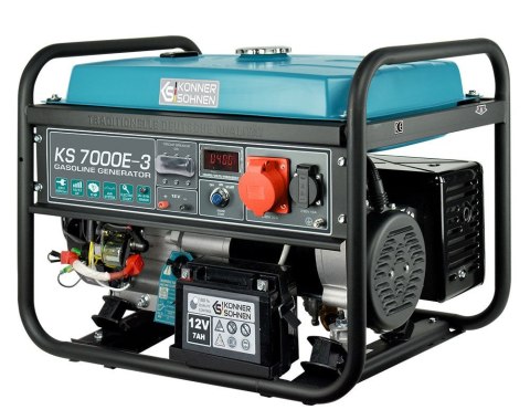 KS GENERATOR BENZYNOWY KS 7000E-3 230/400V, ROZRUCH ELEKTRYCZNY. KS GENERATOR BENZYNOWY KS 7000E-3 230/400V, ROZRUCH ELEKTRYCZNY.