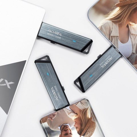MEMORY DRIVE FLASH USB-C 2TB/SILV AELI-UE800-2T-CSG ADATA MEMORY DRIVE FLASH USB-C 2TB/SILV AELI-UE800-2T-CSG ADATA