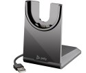 Słuchawki Poly Voyager Focus 2 UC Headset +USB-A to USB-C Cable +Charging Stand Retail Packaging