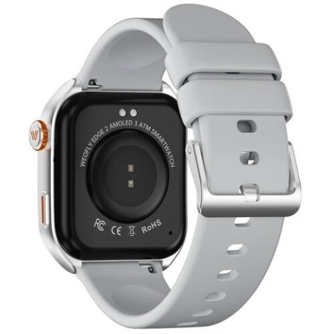 Smartwatch Weofly Edge 2 srebrny Smartwatch Weofly Edge 2 srebrny