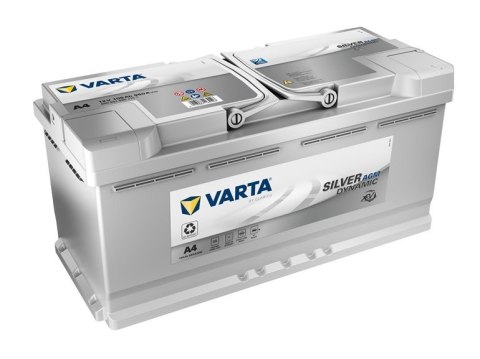 Akumulator VARTA 12V 105Ah/950A START&STOP AGM (P+ standardowy) 394x175x190 B13 (agm/rozruchowy)