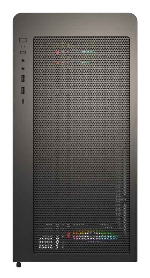 Drewniana obudowa PC Montech XR, Midi-Tower, ATX, ARGB, szkło hartowane Drewniana obudowa PC Montech XR, Midi-Tower, ATX, ARGB, szkło hartowane