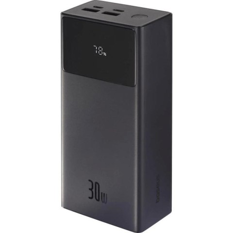 LiPo išorinis akumuliatorius (Powerbank) 30000mAh 30W su 2xUSB + USB C Star-Lord juodas BASEUS P10022905113-00 LiPo išorinis akumuliatorius (Powerbank) 30000mAh 30W su 2xUSB + USB C Star-Lord juodas BASEUS P10022905113-00