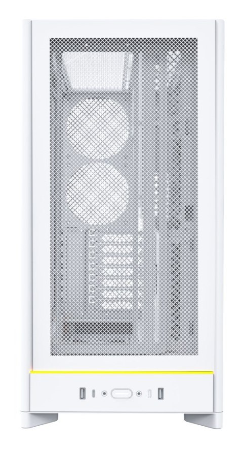 Obudowa PC Montech HS01, Midi-Tower, ATX, aRGB, Szkło Hartowane - biała Obudowa PC Montech HS01, Midi-Tower, ATX, aRGB, Szkło Hartowane - biała