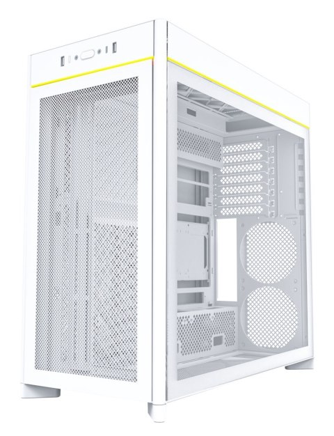 Obudowa PC Montech HS01, Midi-Tower, ATX, aRGB, Szkło Hartowane - biała Obudowa PC Montech HS01, Midi-Tower, ATX, aRGB, Szkło Hartowane - biała