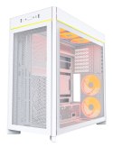Obudowa PC Montech HS01 PRO, Midi-Tower, ATX, aRGB, Szkło Hartowane - biała