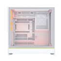 Obudowa PC Montech HS01 PRO, Midi-Tower, ATX, aRGB, Szkło Hartowane - biała