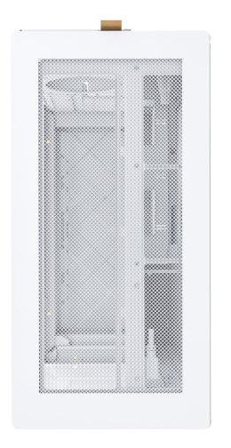 Obudowa PC Montech HS02, Midi-Tower, ATX, Szkło hartowane, ARGB - biała