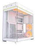 Obudowa PC Montech HS02 PRO, Midi-Tower, ATX, Szkło hartowane, ARGB - biała
