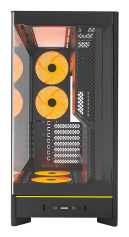 Obudowa PC Montech HS02 PRO, Midi-Tower, ATX, Szkło hartowane, ARGB