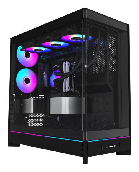Obudowa PC Montech HS02 PRO, Midi-Tower, ATX, Szkło hartowane, ARGB Obudowa PC Montech HS02 PRO, Midi-Tower, ATX, Szkło hartowane, ARGB