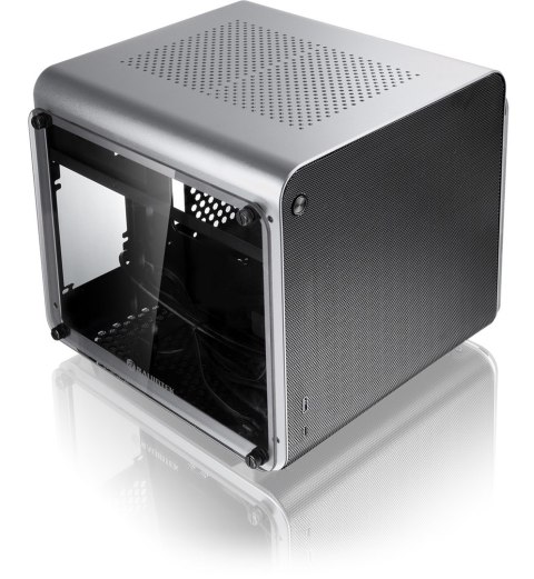 Obudowa Raijintek METIS EVO TG Mini-ITX, Szkło Hartowane - srebrne