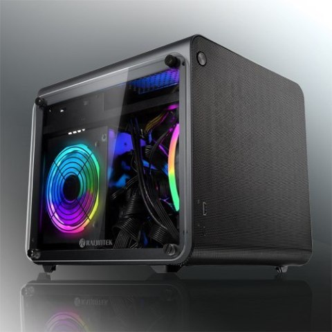 Obudowa Raijintek METIS EVO TG Mini-ITX, szkło hartowane -