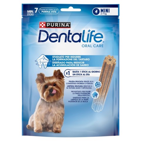 PURINA Dentalife Extra Mini - przekąska dentystyczna dla psa - 69 g PURINA Dentalife Extra Mini - przekąska dentystyczna dla psa - 69 g