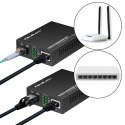 Qoltec Dwukierunkowy Media Konwerter SWITCH Ethernet 1x RJ45 1x SFP| 1000Mb/s | 5V