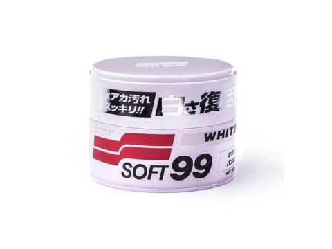 Soft99 White Soft Wax - wosk do jasnych lakierów 350g