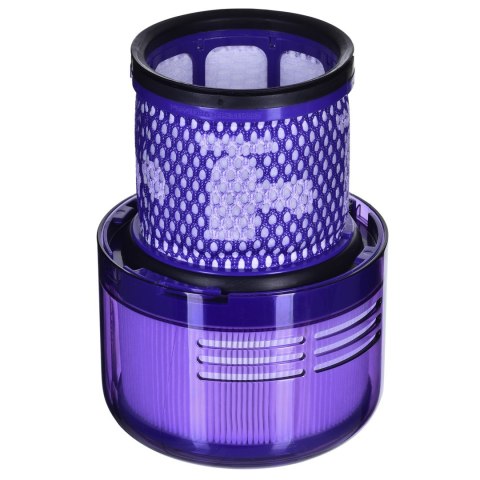 Dyson V15 Detect Absolute odkurzacz przenośny Nikiel, Żółty Bez worka