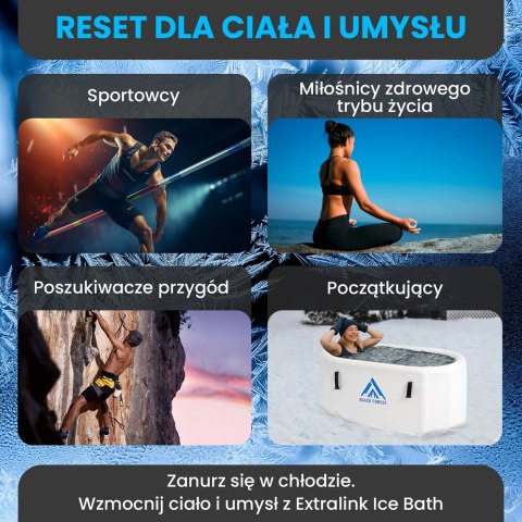 Extralink Ice Bath | Wanna do morsowania | 150x80x65cm