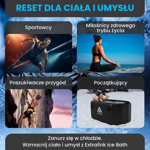 Extralink Ice Bath | Wanna do morsowania | 160x85x65cm