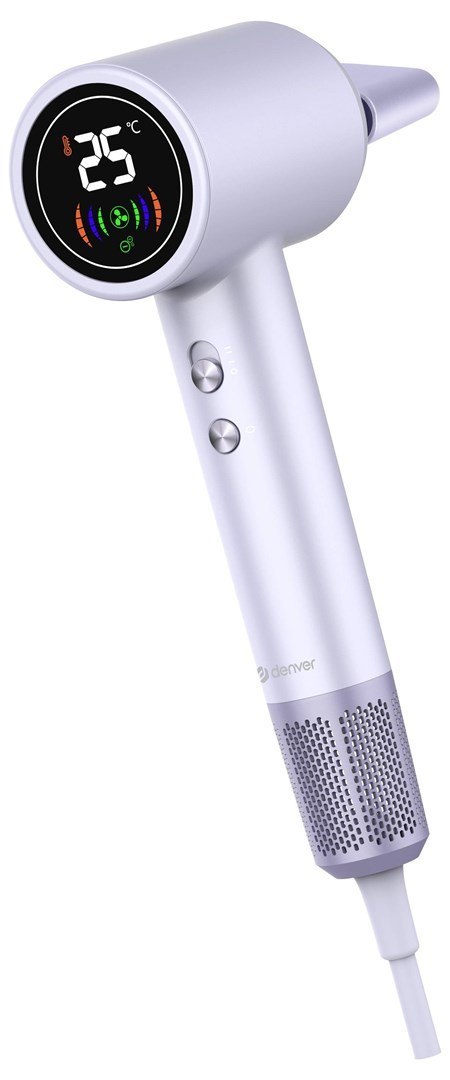 Suszarka Denver HDD-1400PU z ekranem LED fioletowa