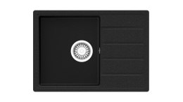 TEKA ZLEWOZMYWAK SYNTETYCZNY COMFOR 45 S-TQ 1B 1D REV 2O AUTO WST ONYX BLACK