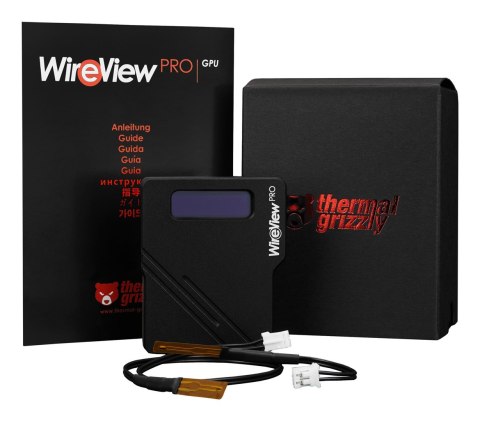 Termiczna karta graficzna Grizzly WireView 90 Pro, 1x12VHPWR - Wsteczny Termiczna karta graficzna Grizzly WireView 90 Pro, 1x12VHPWR - Wsteczny