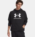 Bluza z kapturem Under Armour Rival Fleece Logo Hoodie - black/white