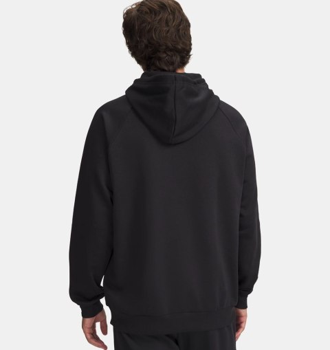 Bluza z kapturem Under Armour Rival Fleece Logo Hoodie - black/white