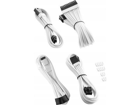 CableMod PRO ModMesh 12VHPWR Zestaw przedłużaczy kablowych - biały