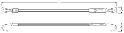 Lampa warsztatowa z uchwytem pod maskę Under-Bonnet źródło światła LED strumień świetlny 1200lm moc: 16,28 W pojemność akumulato