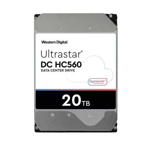 Dysk serwerowy HDD Western Digital Ultrastar DC HC560 WUH722020BLE6L4 (20 TB; 3.5"; SATA III) Dysk serwerowy HDD Western Digital Ultrastar DC HC560 WUH722020BLE6L4 (20 TB; 3.5"; SATA III)