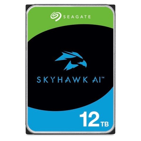 Dysk twardy HDD Seagate Skyhawk AI 12TB 3,5" SATA ST12000VE003 Dysk twardy HDD Seagate Skyhawk AI 12TB 3,5" SATA ST12000VE003