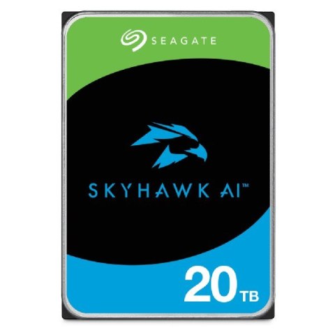 Dysk twardy HDD Seagate Skyhawk AI 20TB 3,5" SATA ST20000VE003 Dysk twardy HDD Seagate Skyhawk AI 20TB 3,5" SATA ST20000VE003