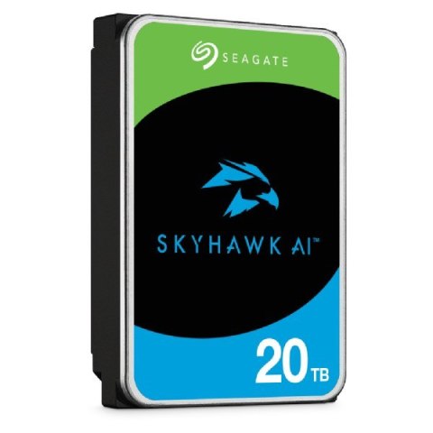 Dysk twardy HDD Seagate Skyhawk AI 20TB 3,5" SATA ST20000VE003 Dysk twardy HDD Seagate Skyhawk AI 20TB 3,5" SATA ST20000VE003