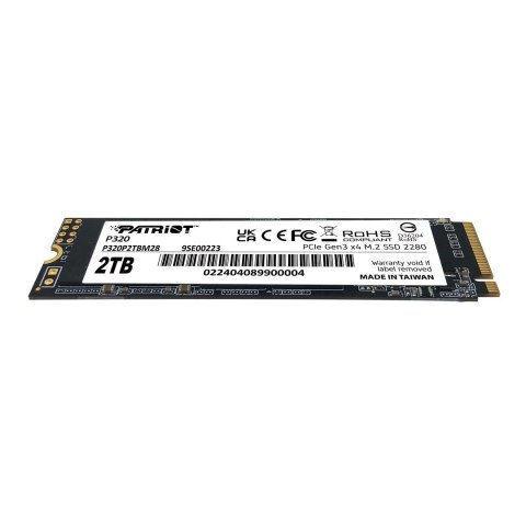 Patriot Viper SSD P320 M.2 PCI-Ex4 NVMe 2TB 3GB/s Patriot Viper SSD P320 M.2 PCI-Ex4 NVMe 2TB 3GB/s