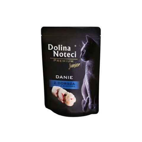 DOLINA NOTECI Premium Danie z dorszem i sardynką - mokra karma dla kociąt - 85 g DOLINA NOTECI Premium Danie z dorszem i sardynką - mokra karma dla kociąt - 85 g