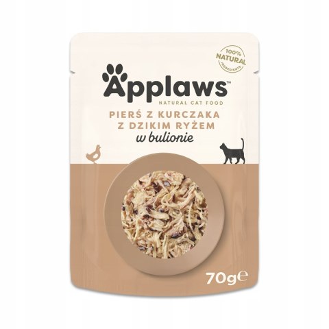 APPLAWS Natural Cat Food Kurczak z ryżem - mokra karma dla kota - 70g APPLAWS Natural Cat Food Kurczak z ryżem - mokra karma dla kota - 70g