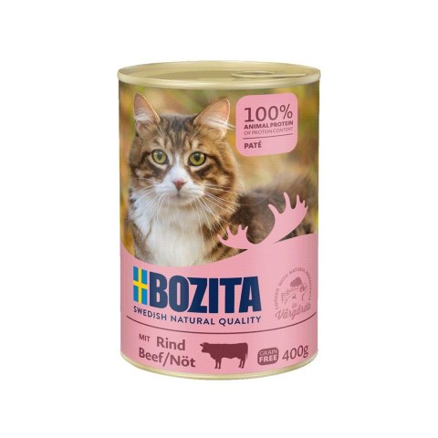 Bozita Pasztet Z Wołowiną - mokra karma dla kota - 400g Bozita Pasztet Z Wołowiną - mokra karma dla kota - 400g