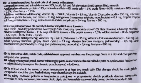 DOLINA NOTECI Piper z łososiem - mokra karma dla kota - 100g DOLINA NOTECI Piper z łososiem - mokra karma dla kota - 100g