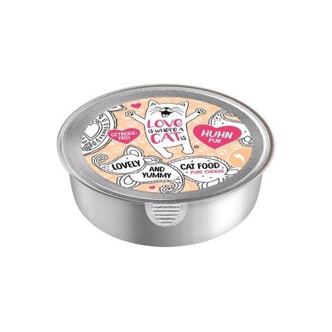 Love is where a cat is® z czystym kurczakiem 85g Love is where a cat is® z czystym kurczakiem 85g