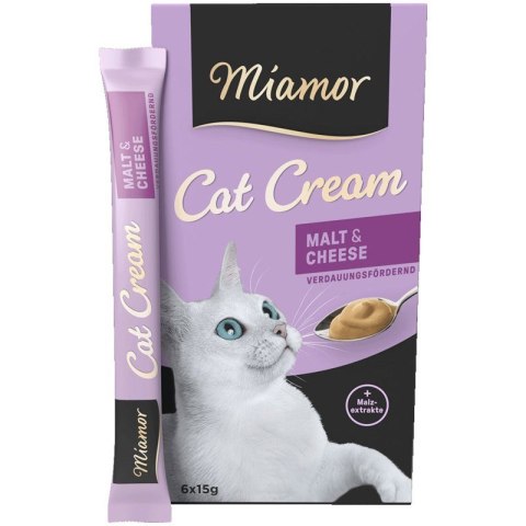 MIAMOR Cat Confect - Malt Cream +Kase 6x15g MIAMOR Cat Confect - Malt Cream +Kase 6x15g