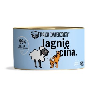 Paka Zwierzaka jagnięcina karma mokra dla kota 200g