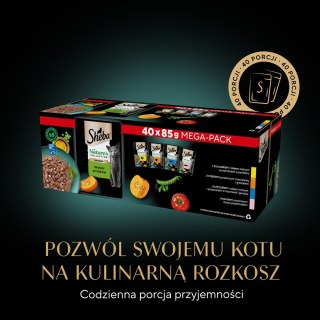 SHEBA Nature's Collection Mix - mokra karma dla kota - 40x85 g