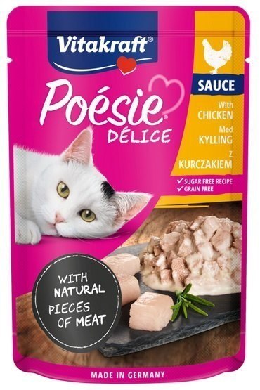 VITAKRAFT POESIE DELICE kurczak dla kota 85g VITAKRAFT POESIE DELICE kurczak dla kota 85g