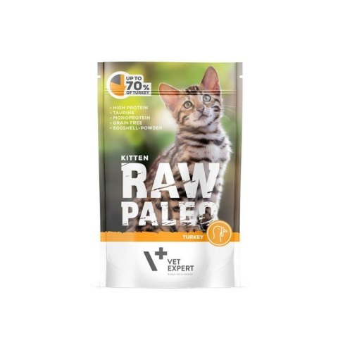 VetExpert Raw Paleo kitten - Indyk saszetka 100g VetExpert Raw Paleo kitten - Indyk saszetka 100g